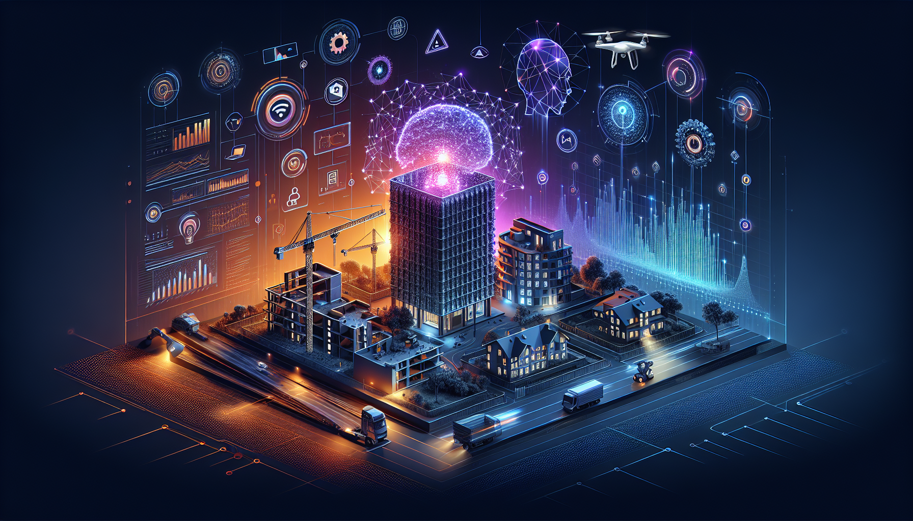 Inteligencia Artificial en Construcción e Inmobiliario: Guía Completa 2025